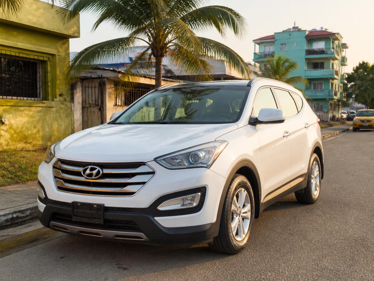 SUV for sale parked on a street in Douala, Cameroon
